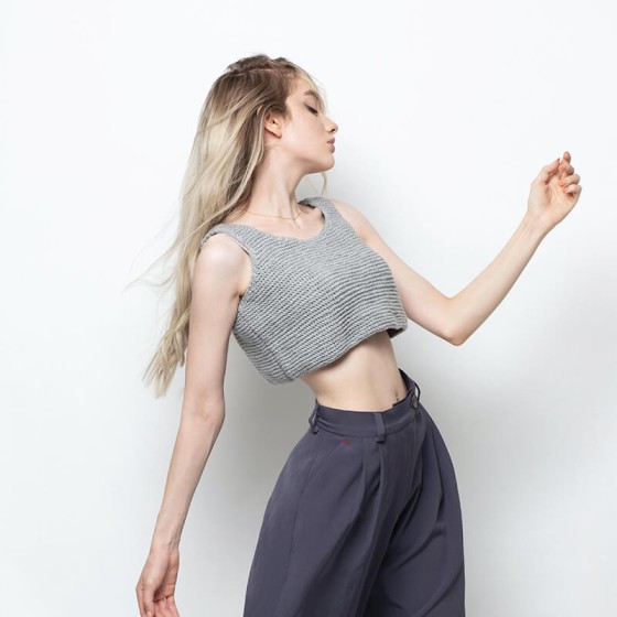 New polo collar dress for summer women's college style aging irregular hem long skirt